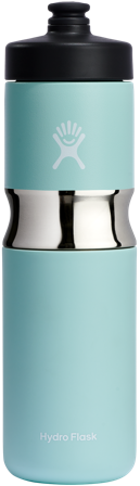 HydroFlask Wide Insulated Sport Bottle eristetty sporttipullo, 591 ml, vaaleansininen - HydroFlask