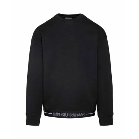 Emporio Armani Sweatshirts svart, Herr, Herr, Storlek: 3XL