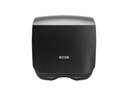 KATRIN Dispenser handduk S svart - Lyreco - Städ och hygien - Toalettpapper och torkpapper - Hållare - Pappershanddukar