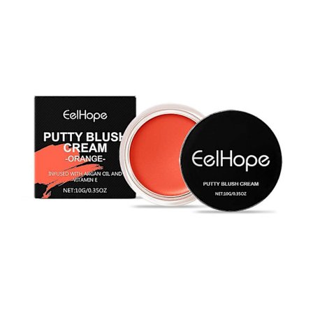 Eelhope Orange Blush Mud Naturlig Nude Makeup Färg Återgivning Delikat Atmosfär Långvarig Monokrom Matt Krämrouge