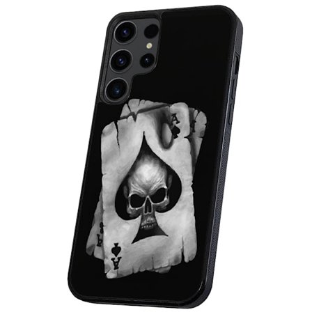 Samsung Galaxy S25 Ultra - Deksel/Mobildeksel Dødningehode Kortstokk