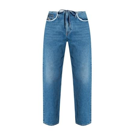 Diesel Straight Jeans , Blauw , Dames , Maat: W26 L32