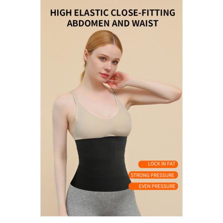 Ny elastisk gördel, yoga fitness magbälte, kvinnors sport bondage bälte förlängning midja tränare 3m