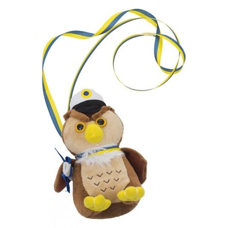 Student Uggla Plush med Band