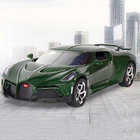 1:24 La Voiture Noire Legeringsbil Model Legetøj Støbt Metal Køretøjer Sportsvogn Model Samling Børnegaver