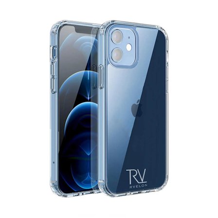iPhone 12 Mini Skal - Stöttåligt Rvelon Transparent