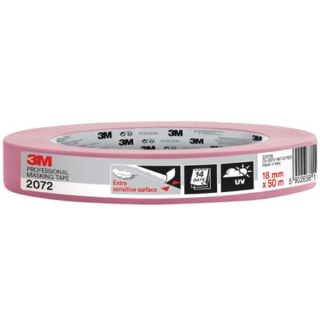 3M Professional Masking tape 2072 18mm