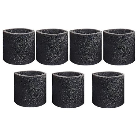 7-pack VF2001 Skumfiltertyp för våt- och torrdammsugare 5 gallon och större, för &Genie Shop Vacuum Clean