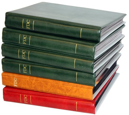 Færøerne 1975-1996 - Samling af FDC i 6 ringbind