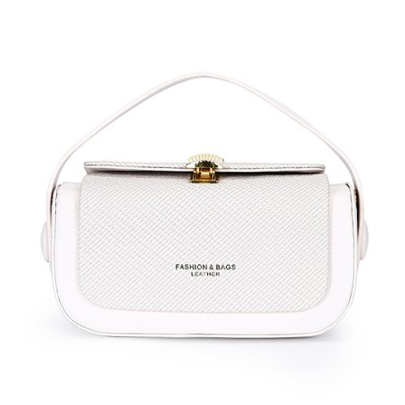 2025 ny mode high-end lille firkantet taske til kvinder forår og sommer enkelt skulder crossbody taske tekstureret crossbody taske