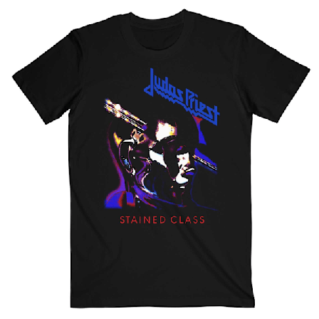 Judas Priest Unisex Adult Stained Class T-Shirt M Svart