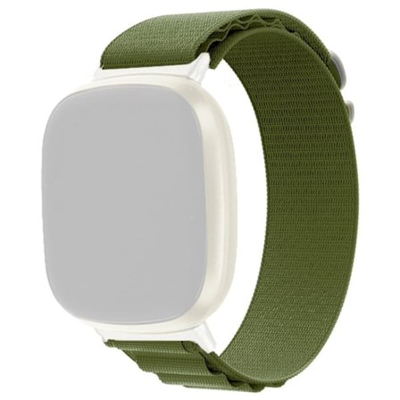Fitbit Sense / Versa 3 klockarmband i nylon - Grön
