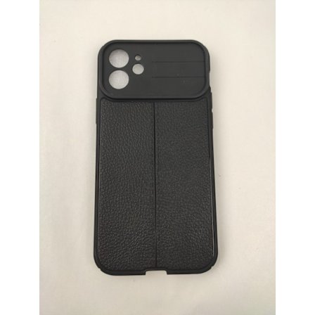 iPhone 12-skal - mikrofiber-silikone