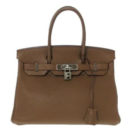 Hermès Vintage Pre-owned Læder hndtasker Brun, Dame Vintage Tasker, Størrelse: ONE Size