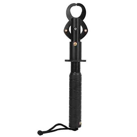 Bärbart halkfritt handtag i aluminiumlegering med justerbart armband Fiskegripare Fiskegrepp med våg