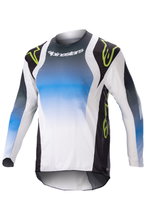 Maglia Cross Bambino Alpinestars Racer Push Nightlife UCLA Blu-Bianco L