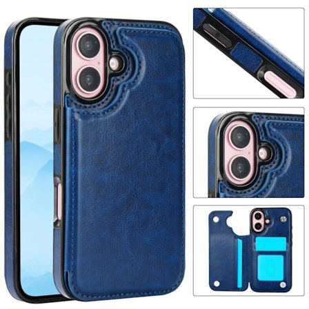 iPhone 16 - NKOBEE Wallet Case - Elegant, Praktisk och Säker