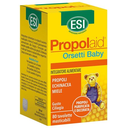 Esi Propolaid Orsetti Baby 80 Tavolette