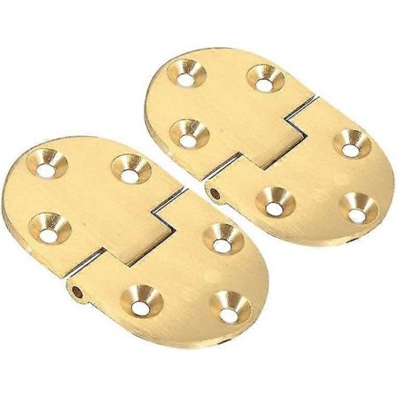 Foldbar Klap Top Hængsel, Solid Børstet Messing Foldebord Hængsler Med Skruer Til Klap Top Bord Skabsdør Møbler