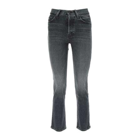 Mother, Flared Jeans Grijs, Dames, Maat:W28