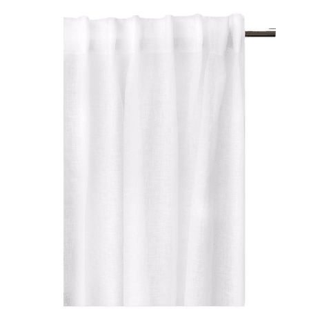 Himla Gardinlängd m. veckband Dalsland 145x250 cm Gardiner Vit