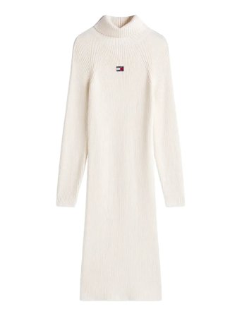 Tommy Jeans | Tjw Mockneck Badge Sweater Dress | XS