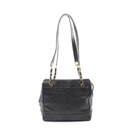 Chanel Vintage Pre-owned Shoulder Tas , Zwart , Dames , Maat: ONE Size Vintage Tassen