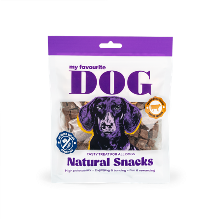 My favourite DOG - Frysetørkede terninger av oksekjøtt 50 g - Hund - Hundegodbiter & tyggebein - ZOO.no