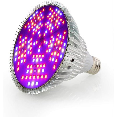 Plantelys 100W LED Vekstlys Fullspektrum Plantevekstlampe 150LED E27 Innendørs Plantevekstlampe for Hydroponisk Innendørs Hage Drivhus