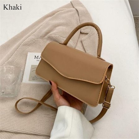 Firkantet veske Skulderveske KHAKI