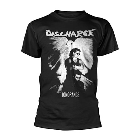 Discharge Unisex Adult Ignorance T-Shirt XL Svart