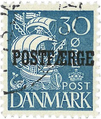 Danmark 1936 - Postfærgemærke AFA 17 - Stemplet