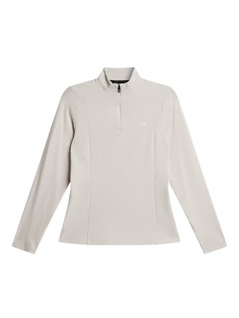 J.Lindeberg - Golf - Cindy Quarter Zip Mid Layer - Grau - Frau - S