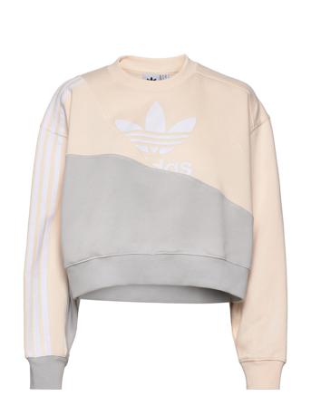 Adicolor Split Trefoil Sweatshirt W Patterned Adidas Originals
