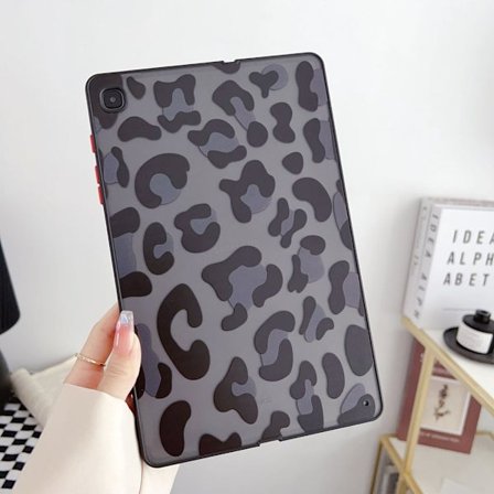 Samsung Galaxy Tab S6 Lite etc. Pattern Case - Black Leopard