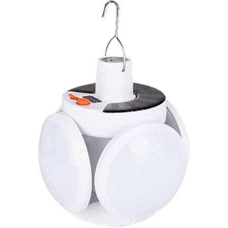 Fällbara Solar Camping Lights - Ultra Clear Led Pendel Lights - Säkerhetsbelysning