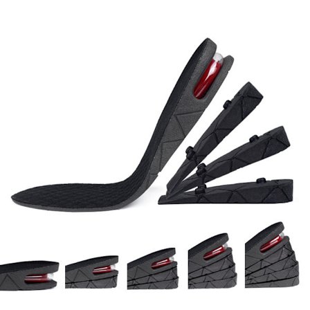 5 stk Usynlige Indlægssåler til Højdeforøgelse Fra