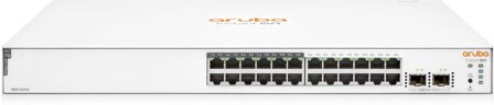 Hewlett Packard Enterprise HPE Aruba Instant On 1830 24G 12p Class4 PoE 2SFP 195W Switch - switch - 24 porter - smart - rackmonterbar