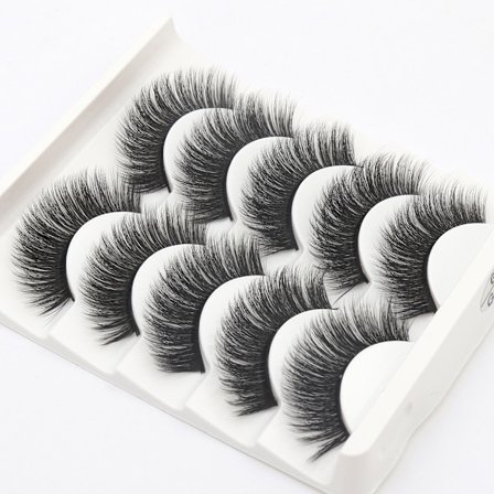 5 paria tekoripsiä - 6D tekominkki - G206