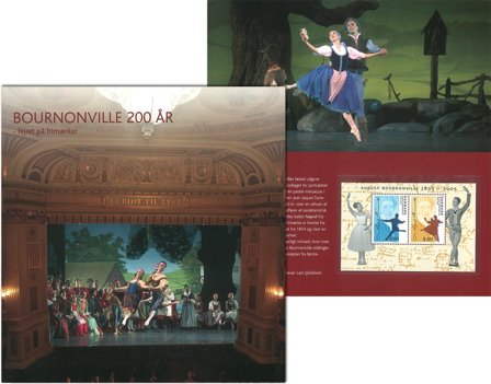 Danmark - Bournonville Ballet - Souvenirmappe