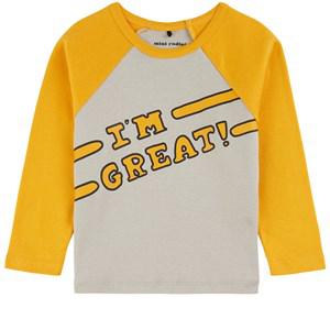 Mini Rodini Orange I Am Great T-shirt 80/86 cm - Tops - 80/86 cm - Orange