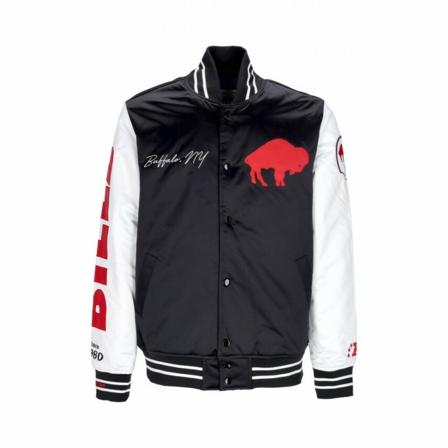 Mitchell & Ness, Bomber Jackets Zwart, Heren, Maat:L