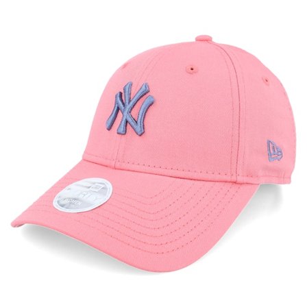 New Era - MLB - Pink - adjustable - Cap - New York Yankees Womens League Essential Midi 9FORTY Pink Adjustable - Hatstore