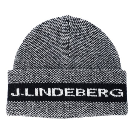 J.Lindeberg - Noir cuff Bonnet - Ernie Beanie Black Cuff @ Hatstore