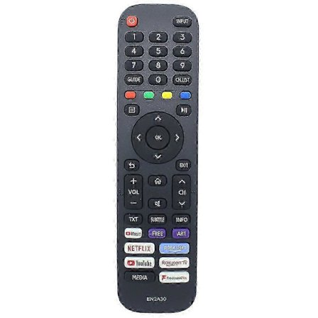 EN2A30 Fjernkontroll for Hisense TV Intelligent Erstatningskontroller