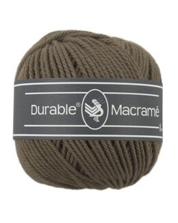 Durable Macramé 2 mm Braun