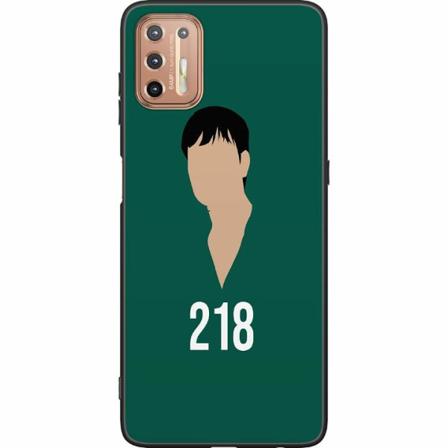 Motorola Moto G9 Plus Svart Skal Squid Game