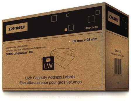 DYMO Standard etikett 89 x 28mm