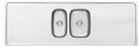 Contura G 1820 Diskbänk vändbar, 1820 mm 1820 x 610 x 30 mm, Kök