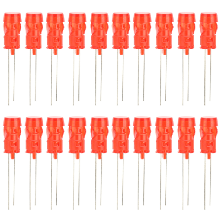 20 st 3 mm DIY LED-diod bärbar ljusdiod för vetenskapligt projekt ExperimentRött ljus